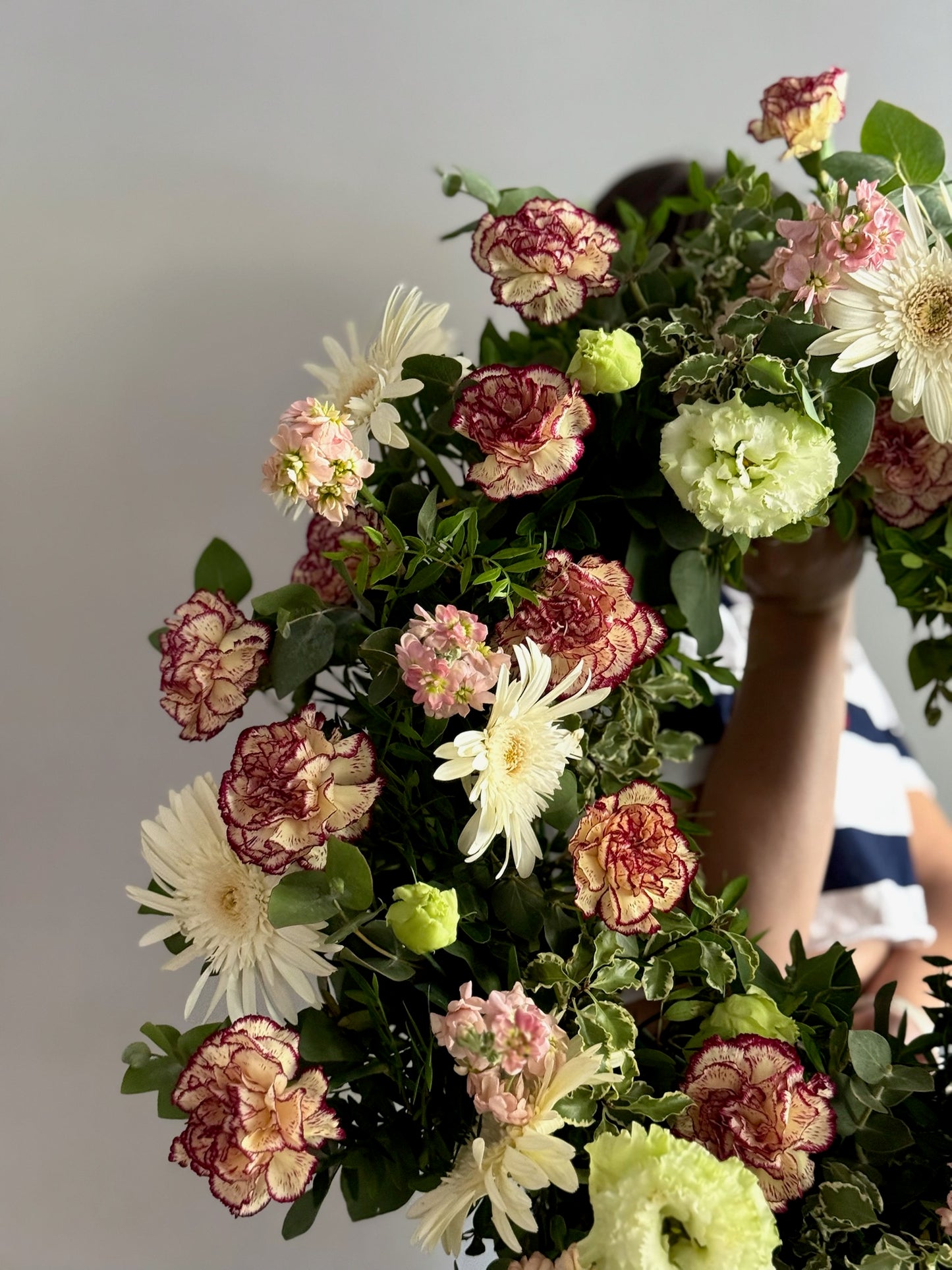Bouquet of flowers with a blurred background