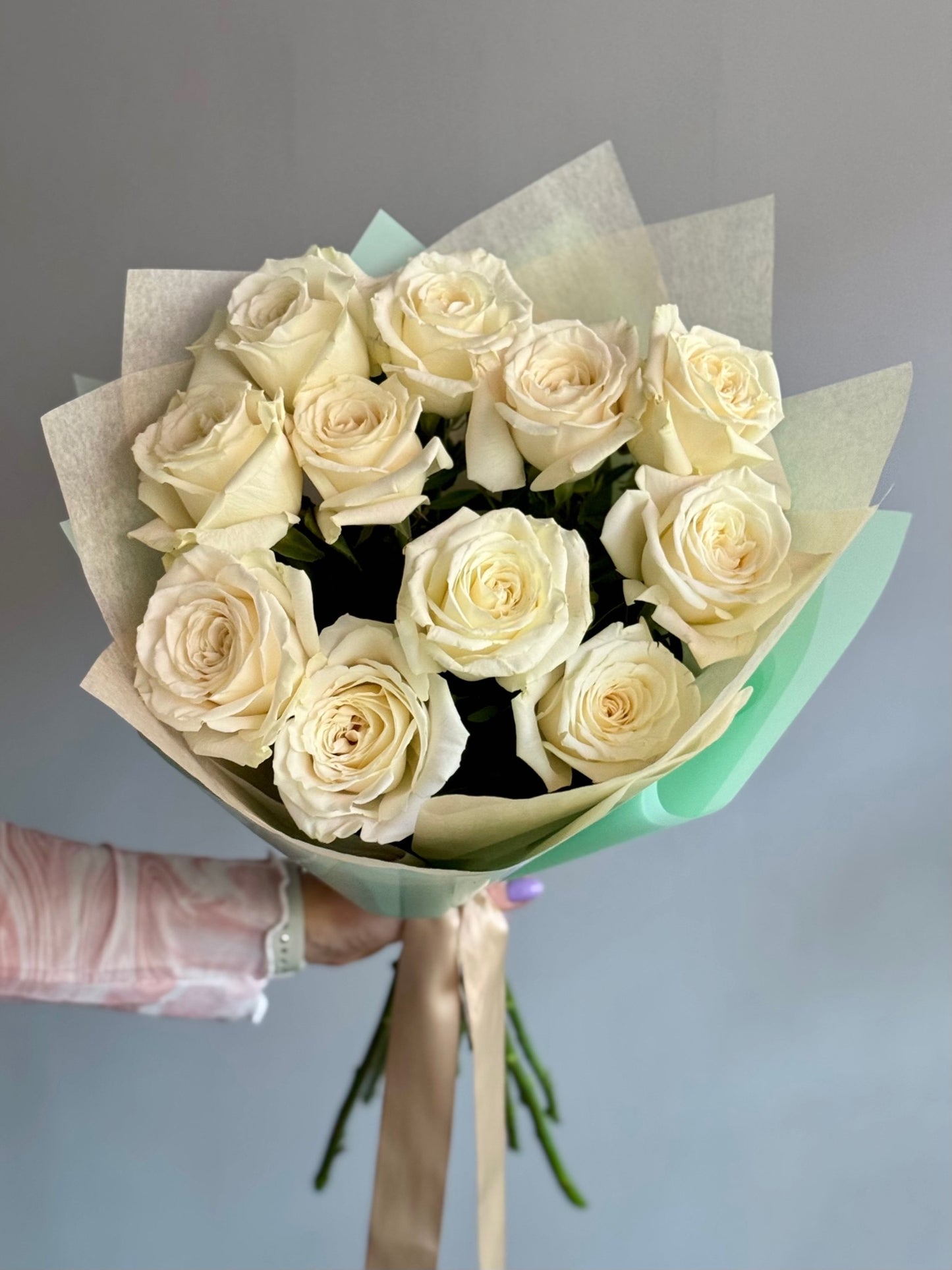 Buchet de flori cu trandafiri playa blanca