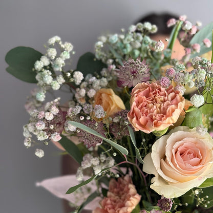 Bouquet of flowers with a blurred background