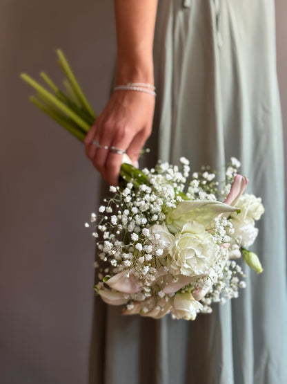 Buchet de mireasa alb