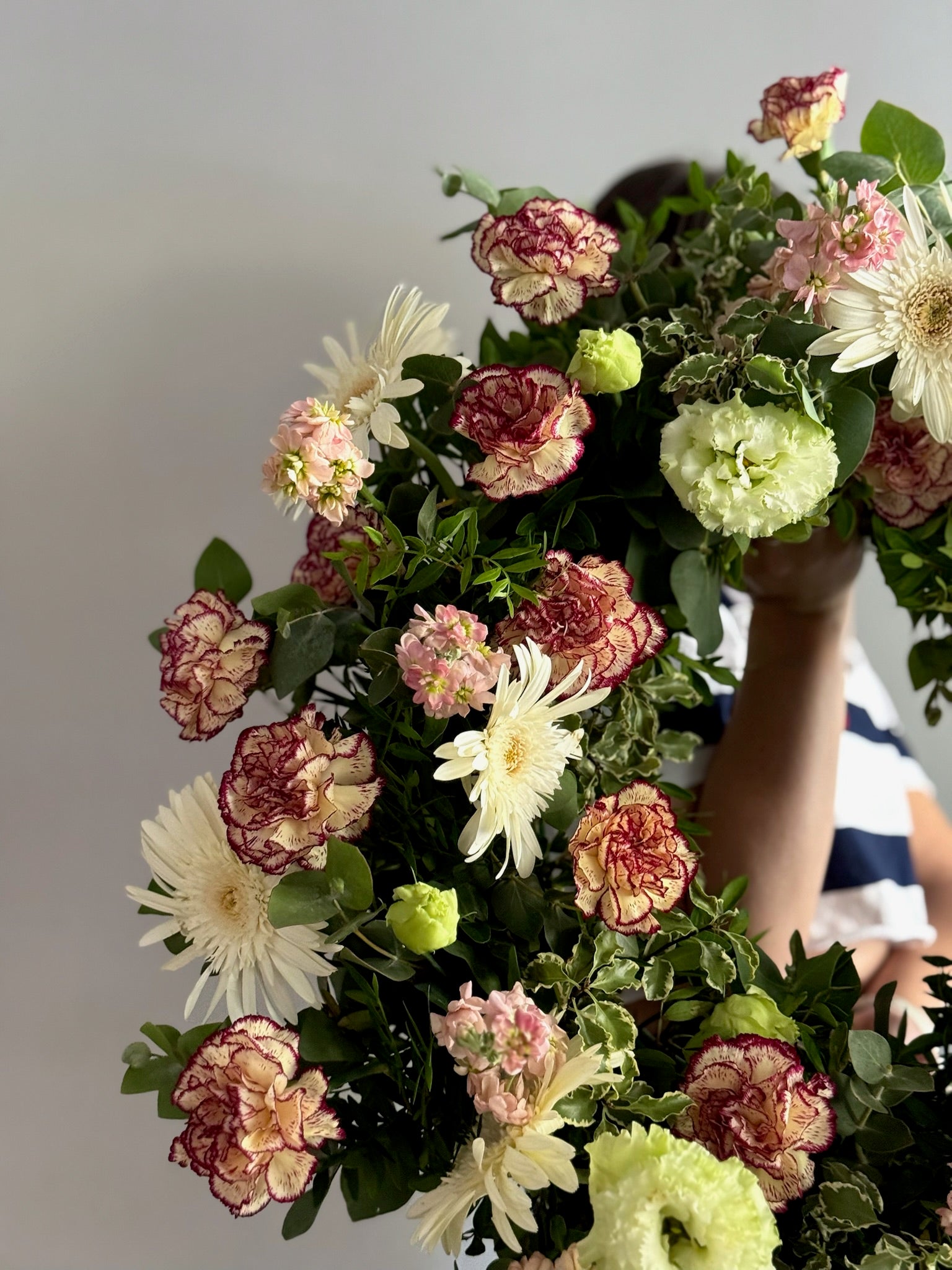 Bouquet of flowers with a blurred background