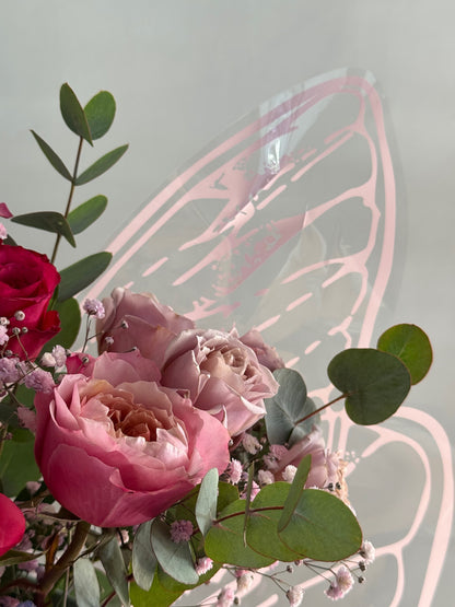 Ambalaj fluture pentru buchet