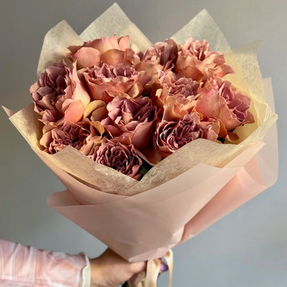 Trandafiri parfumați Cafe Latte