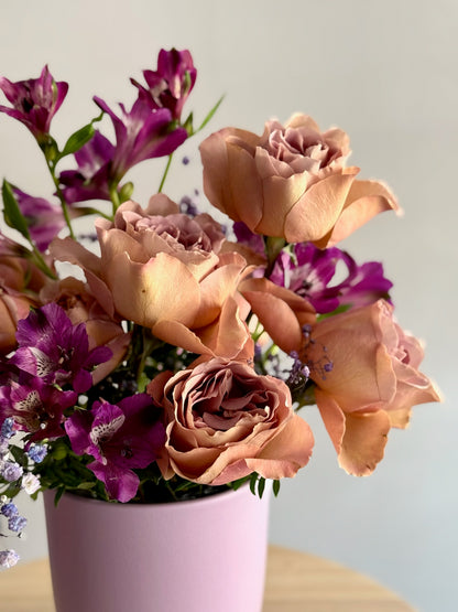 Texturi tomnatice și nuanțe de caramel – detaliu floral Wonder-Fall, Roses & More